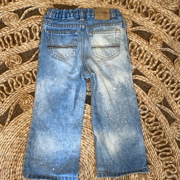 sold on Ⓜ️: Custom Distressed Toddler Jeans sz 2T - Picture 4 of 7